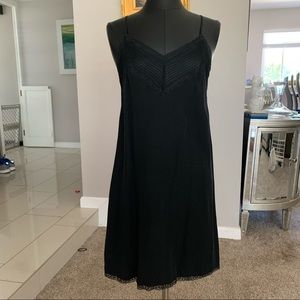 Twelfth Street by Cynthia Vincent-Black Silk Dress